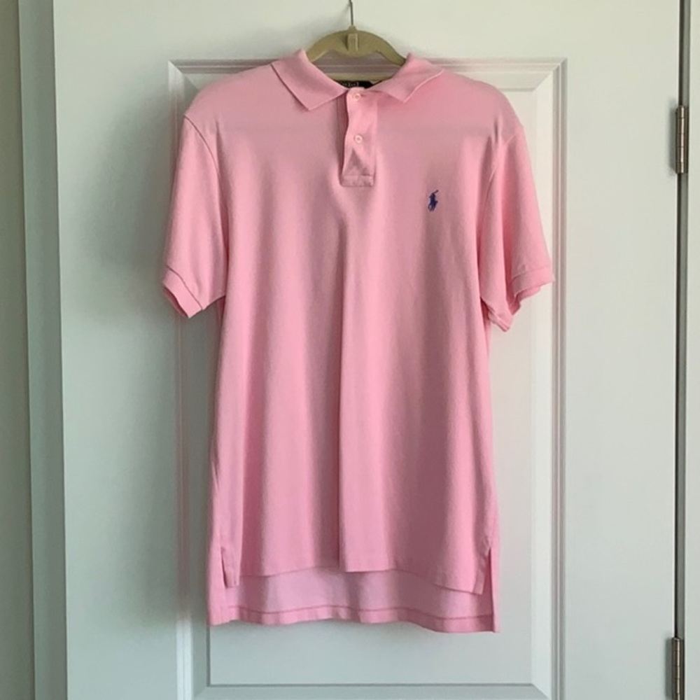 Ralph Lauren Pink Large Polo